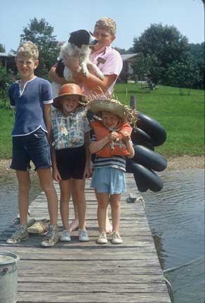 Karl and Friends at the Cabin